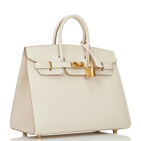 craie birkin sellier 25 gold.